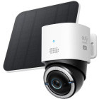 Camera supraveghere eufy Cam S330, 4G/LTE cu panou solar, 4K UHD Wi-Fi, AI