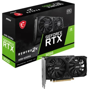 MSI GeForce RTX 3050 VENTUS 2X OC 6GB GDDR6 96-bit
