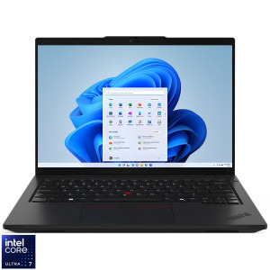 Laptop Lenovo 14 ThinkPad L14 Gen 5, WUXGA IPS, Procesor Intel® Core™ Ultra 7 155U (12M Cache, up to 4.80 GHz), 32GB DDR5, 1TB SSD, Intel Graphics, Win 11 Pro, Eclipse Black