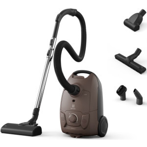 Electrolux Seria 500 EB51A3WB, cu sac, 750W, 3L, Maro/Negru