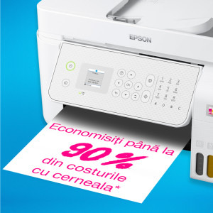 Epson EcoTank L5316, InkJet CISS, Color, Format A4, Retea, Wi-Fi, Fax