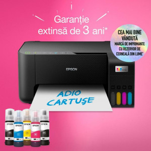 Epson EcoTank L3270, InkJet CISS, Color, Format A4, Wi-Fi