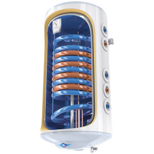 Boiler Tesy termoelectric cu 2 serpentine BiLight GCV 7/4S2 1204420 B11 TSRP, 120 litri, 2000W, serpentina pe partea dreapta, 0.8 Mpa, 18 mm, Turbolator
