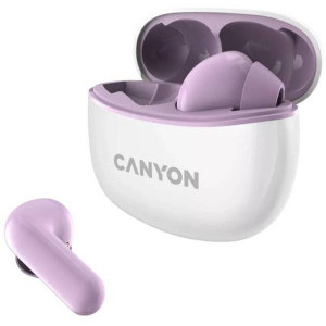 Canyon TWS5, Wireless Stereo, White-Purple