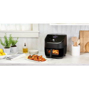 Instant Pot Friteuza cu aer cald Vortex Plus 6 Clear Cook, 1700W, 5.7L, Negru