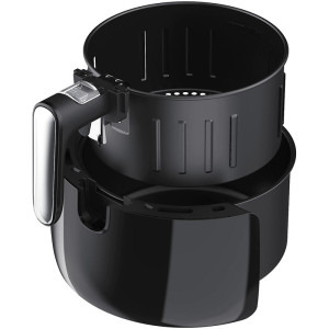 Fram Friteuza cu aer cald FAF-1500BK, 1500W, 3.2L, vas detasabil anti-adeziv, termostat reglabil 80-200˚C, temporizator 30 min, protectie supraincalzire, Negru