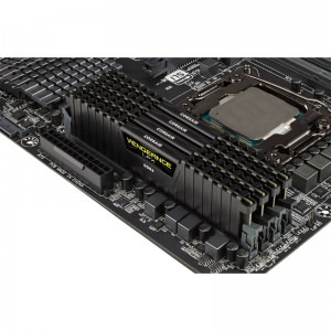 Corsair Vengeance LPX Black 64GB DDR4 3200MHz CL16 Quad Channel Kit