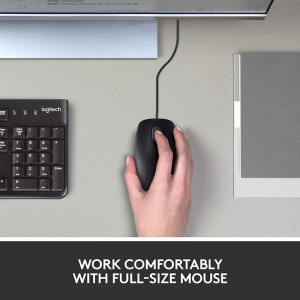 Logitech M100, Dark Grey