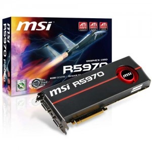 MSI Radeon HD5970 2GB GDDR5 2x 256-bit