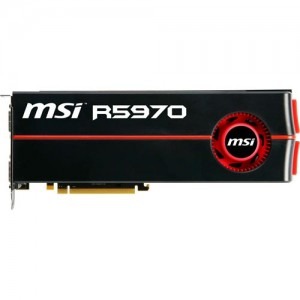 MSI Radeon HD5970 2GB GDDR5 2x 256-bit