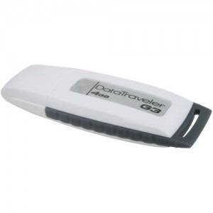 Kingston DataTraveler I G3 4GB alb/gri
