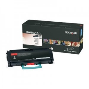 Lexmark Toner X463A21G Black