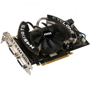 MSI GeForce GTS 450 Cyclone OC 1GB GDDR5 128-bit