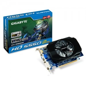 GIGABYTE Radeon HD5550 1GB GDDR5 128-bit HDMI