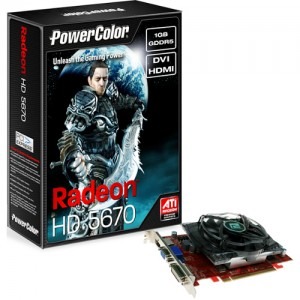 PowerColor Radeon HD5670 1GB GDDR5 128-bit v2