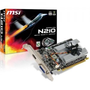 MSI GeForce 210 512MB DDR2 64-bit HDMI