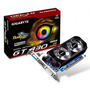 GIGABYTE GeForce GT430 OC 1GB DDR3 128-bit