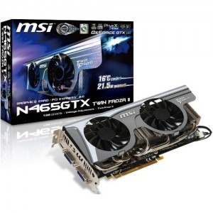 MSI GeForce GTX 465 Twin Frozr II 1GB GDDR5 256-bit