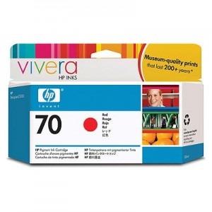 HP Cartus 70 Red