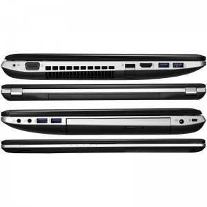ASUS 15.6'' N56VZ-S4265D, FHD, Procesor Intel® Core™ i5-3210M 2.5GHz Ivy Bridge, 8GB, 750GB, GeForce GT 650M 2GB, Black
