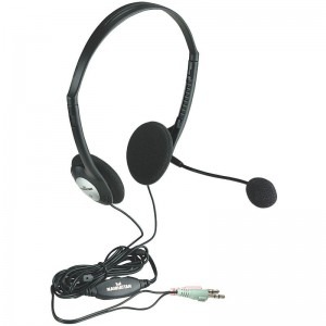 Manhattan Office/Call Center, Over-Head Stereo Headset Lightweight