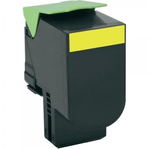 Lexmark Toner 80C2HY0 Yellow Return