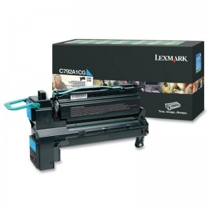 Lexmark Toner C792A1CG Cyan Return