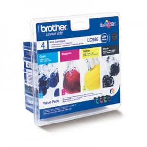 Brother Cartus LC980 Value Blister Pack