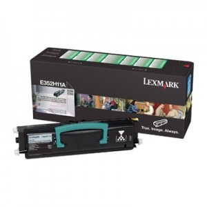 Lexmark Toner E352H11E Black Return