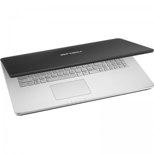 ASUS 17.3" N750JK-T4185D, FHD IPS, Procesor Intel® Core™ i7-4710HQ 2.5GHz Haswell, 8GB, 1TB + 24GB SSD, GeForce GTX 850M 4GB, Grey