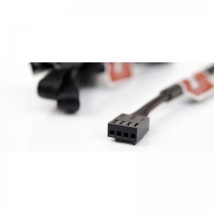 Noctua 3x 4-pin Fan Female - 3x 4-pin Fan Male, 0.3m, negru