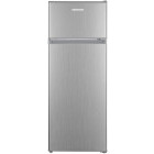 Frigider Heinner HF-H2206SF+, 206 L, Clasa F, Termostat ajustabil, Iluminare LED, 143 cm, Argintiu