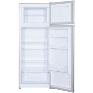 Heinner HF-H2206SE++, 206 L, Clasa E, Termostat ajustabil, Iluminare LED, 143 cm, Argintiu