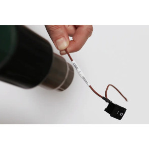 Brother Banda termocontractabila HSe-231E 11.2 mm Black on White
