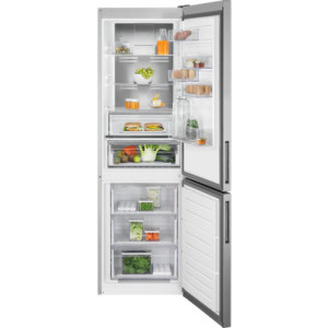 Electrolux LNT7ME32X3, 330 L, No Frost, CustomFlex, Multi Flow, Iluminare LED, Clasa E, 186 cm, Inox
