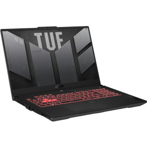 ASUS Gaming 17.3'' TUF A17 FA707NU, FHD 144Hz, Procesor AMD Ryzen™ 5 7535HS (16M Cache, up to 4.55 GHz), 16GB DDR5, 512GB SSD, GeForce RTX 4050 6GB, No OS, Mecha Gray