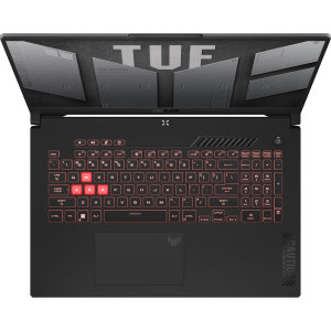 ASUS Gaming 17.3'' TUF A17 FA707NUG, FHD 144Hz, Procesor AMD Ryzen™ 7 7445HS (16M Cache, up to 4.7 GHz), 16GB DDR5, 1TB SSD, GeForce RTX 4050 6GB, No OS, Mecha Gray