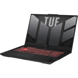 ASUS Gaming 17.3'' TUF A17 FA707NUG, FHD 144Hz, Procesor AMD Ryzen™ 7 7445HS (16M Cache, up to 4.7 GHz), 16GB DDR5, 1TB SSD, GeForce RTX 4050 6GB, No OS, Mecha Gray