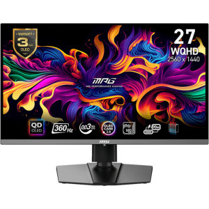 moniter3ds① Monitor LED MSI Gaming MPG 271QRX 27 inch QHD QD-OLED 0.03 ms 360