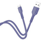 Cablu de date / adaptor Lamtech USB Male la microUSB Male, 2.1A 1 m, Blue