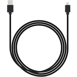 Lamtech USB Male la microUSB Male, 2.1A 1 m, Black