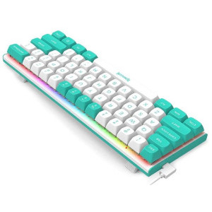 Redragon Fidd White RGB Rapid Trigger Magnetic Pink Switch Mecanica