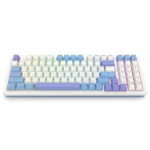 Redragon Gloria Pro White RGB Orange Switch Mecanica