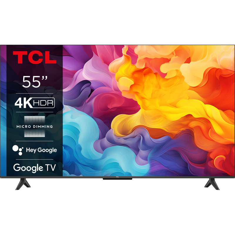 Televizor LED TCL Smart TV 55V6B Seria V6B 139cm 4K UHD HDR