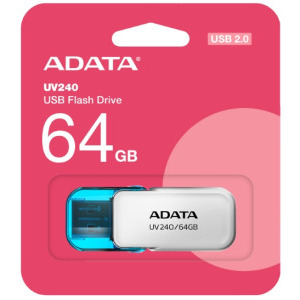 ADATA Easy-Flip UV240 White 64GB USB 2.0