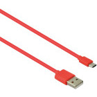 Cablu de date / adaptor Lamtech USB Male la USB-C Male, 2.1A 1 m, Red