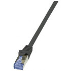 Cablu retea Logilink CAT6a Patch Cable S/FTP 7.5 m LSZH Black