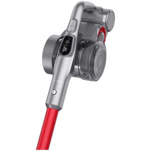Jimmy vertical fara fir H9 Flex, motor digital fara perii de 550W, baterie detasabila, tub metalic flexibil, Rosu, 0.6L
