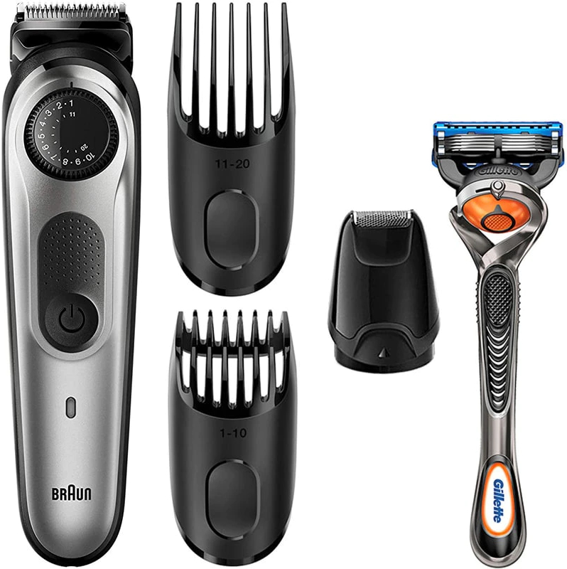 Aparat de tuns Braun BT5265 + Aparat de ras Gillette