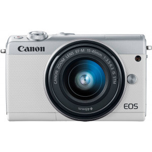 Canon EOS M100 kit EF-M 15-45mm f/3.5-6.3 IS STM White